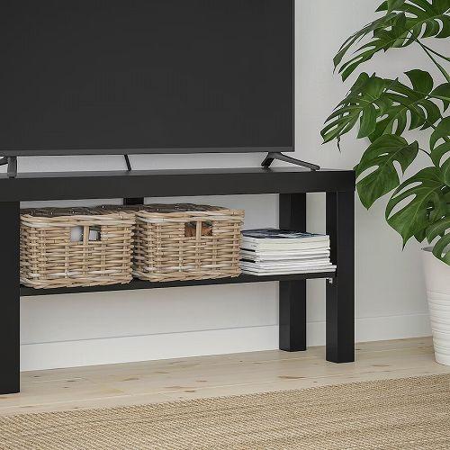 イケア（IKEA） テレビ台 ブラック 黒 90x26x45cm a30353566 LACK