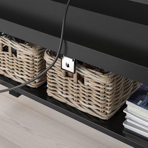 イケア（IKEA） テレビ台 ブラック 黒 90x26x45cm a30353566 LACK