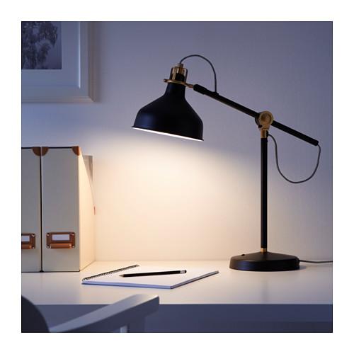 イケア（IKEA） ワークランプ ブラック 黒 50331390 RANARP ラーナルプ