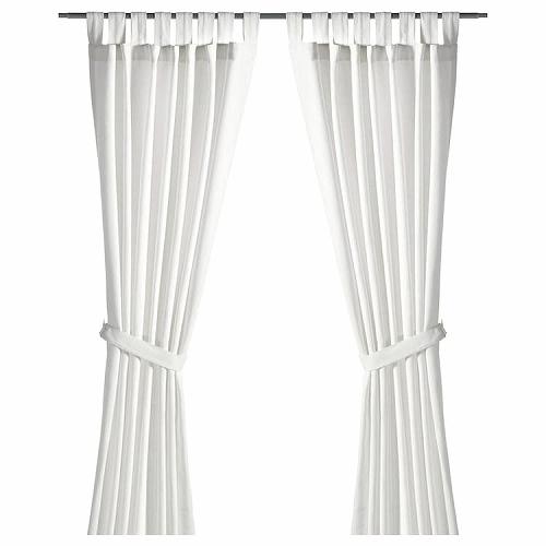 Ikea イケア カーテン 長さ250cm 幅140cm タッセル付き 1組 ブリーチ ホワイト 白 Lenda A 株式会社 クレール 通販 Yahoo ショッピング