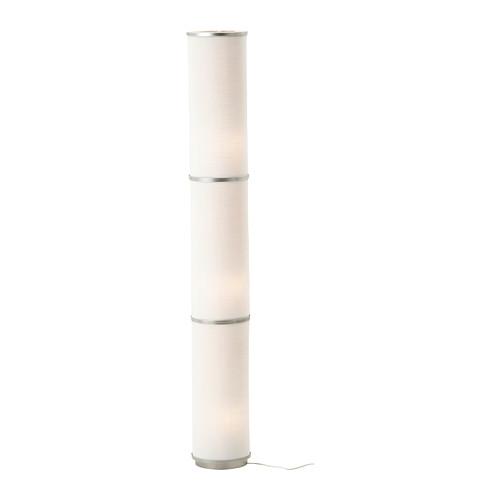IKEA Vidja フロアランプ 　電球付き【送料無料】 イケア（IKEA） フロアランプ ホワイト 白 138cm 60309204 VIDJA