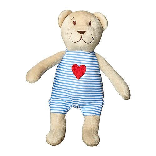 イケア（IKEA） ソフトトイ ベージュ 21cm ぬいぐるみ クマ a70215530