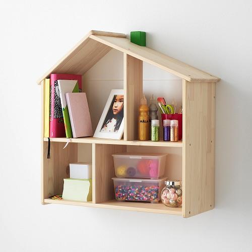 イケア（IKEA） ドールハウス ウォールシェルフ a70296965 FLISAT