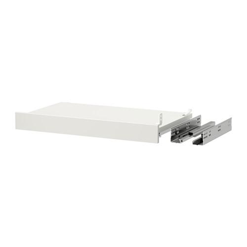 イケア（IKEA） 引き出し式シェルフ ホワイト 白 60x37cm a80274524