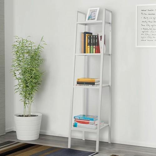 イケア（IKEA） LERBERG レールベリシェルフユニット ホワイト 白