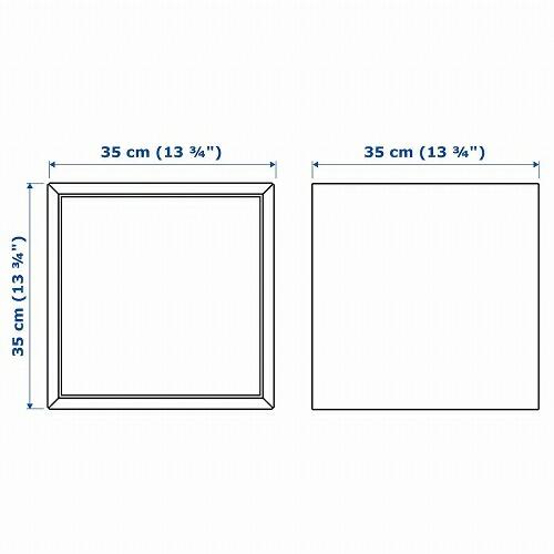 イケア（IKEA） キャビネット 扉付 ホワイト 白 35x35x35cm b50332115