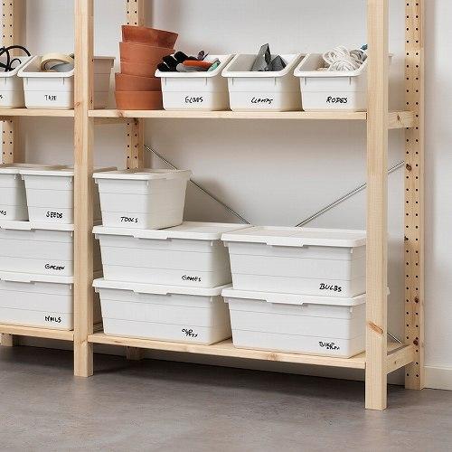 イケア（IKEA） ボックス ホワイト 白 19x26x15cm b70316181 SOCKERBIT