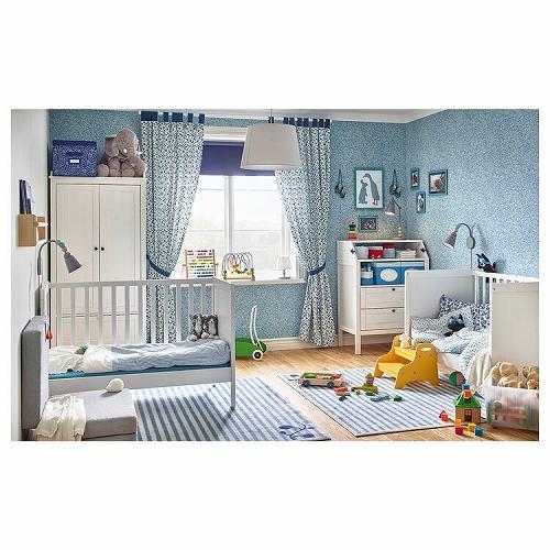 イケア（IKEA） ベビーベッド ホワイト 白60x120cm big00372156