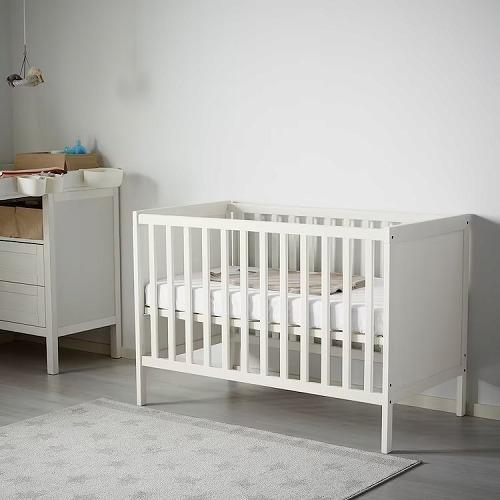 イケア（IKEA） ベビーベッド ホワイト 白60x120cm big00372156