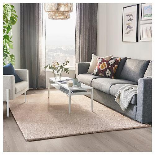 イケア（IKEA） ラグ パイル短 オフホワイト 170x240cm big00425536