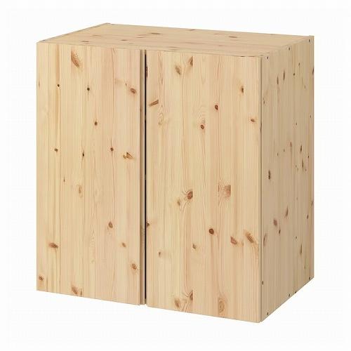 イケア（IKEA） キャビネット パイン材 80x50x83cm big10215000 IVAR