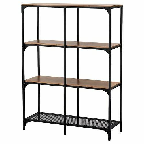 IKEA FJÄLLBO フィエルボ シェルフユニット イケア（IKEA） シェルフユニット ブラック 100x136cm big10339294