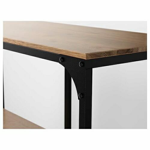 イケア（IKEA） シェルフユニット ブラック 100x136cm big10339294