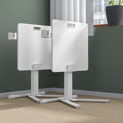 イケア（IKEA） ラップトップテーブル キャスター付き ホワイト