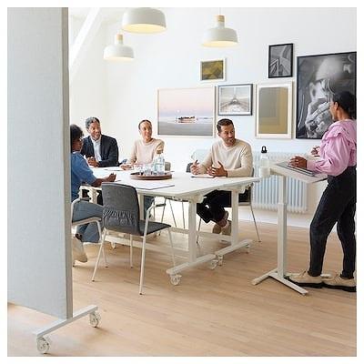イケア（IKEA） ラップトップテーブル キャスター付き ホワイト
