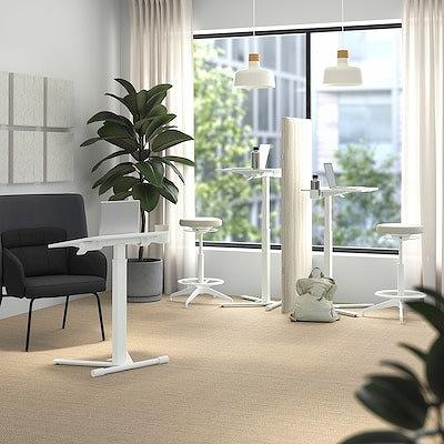 イケア（IKEA） ラップトップテーブル キャスター付き ホワイト