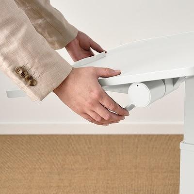 イケア（IKEA） ラップトップテーブル キャスター付き ホワイト