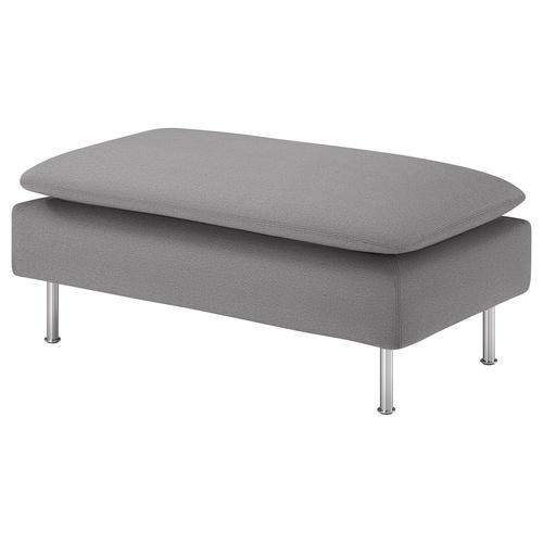 イケア IKEA オットマン トネルード グレー 93x52 cm