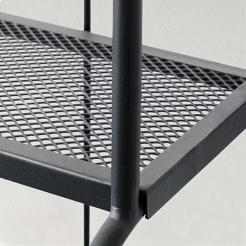 イケア（IKEA） シェルフユニット 屋外用 グレー 61x160cm big20174216