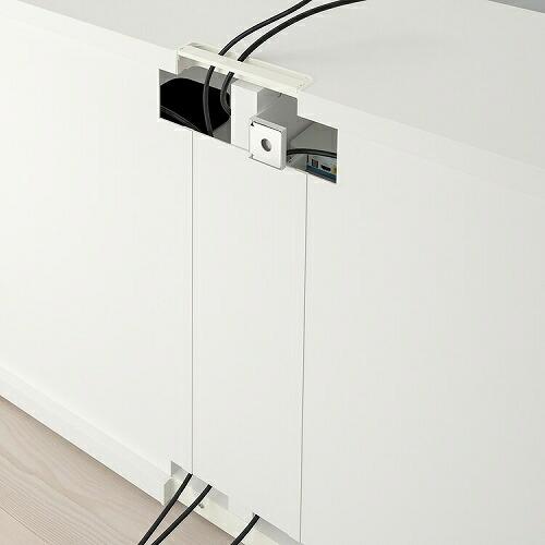 イケア（IKEA） テレビ台 ホワイト 白 120x40x64cm big20299891 BESTA