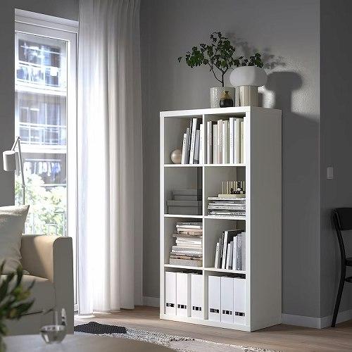 イケア（IKEA） シェルフユニット ホワイト 77x147cm big20351884