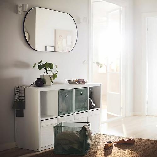 イケア（IKEA） シェルフユニット ホワイト 77x147cm big20351884