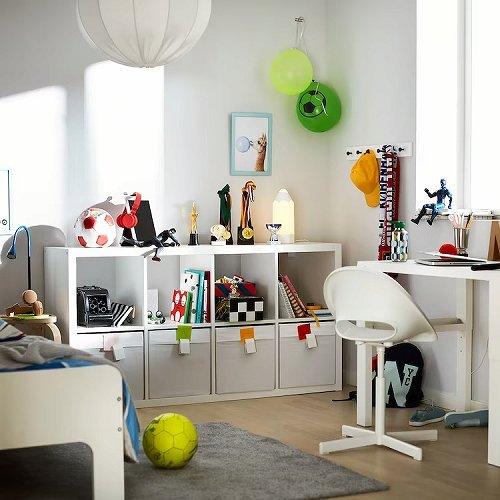 イケア（IKEA） シェルフユニット ホワイト 77x147cm big20351884