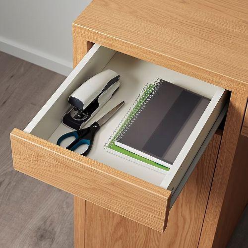 イケア（IKEA） デスク オーク調 105x50cm big20395053 MICKE ミッケ