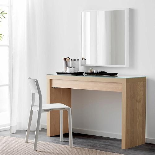 イケア（IKEA） ドレッサー ホワイトステインオーク調 120x41cm