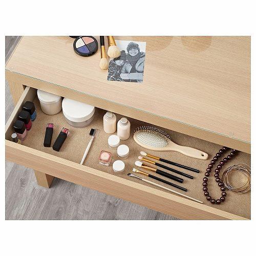 イケア（IKEA） ドレッサー ホワイトステインオーク調 120x41cm
