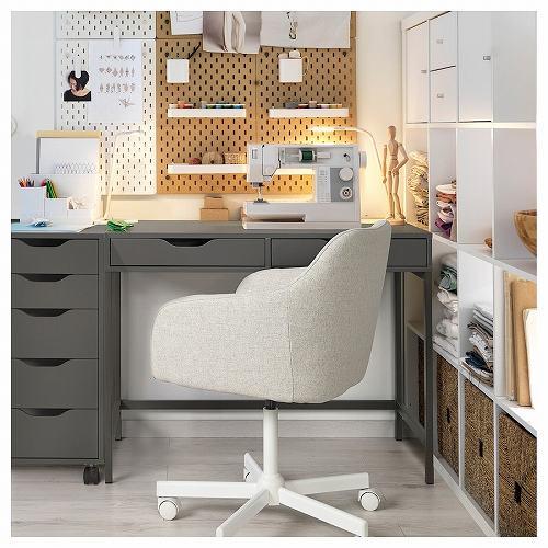 イケア（IKEA） デスク ダークグレー 100x48cm big20588886 ALEX