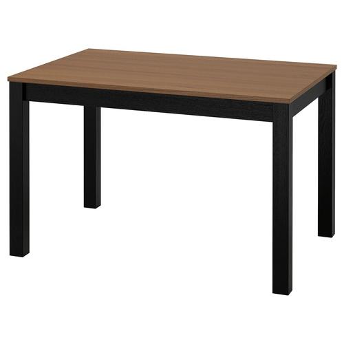 イケア（IKEA） テーブル ブラック/ブラウン 120x80 cm big20600794
