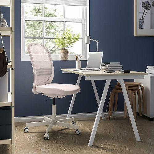 イケア（IKEA） 【セット商品】IKEA デスク ベージュ ホワイト 白