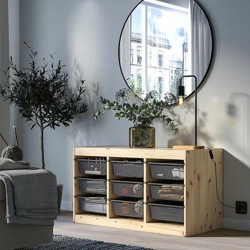 イケア（IKEA） TROFAST トロファスト 収納コンビネーション ライト
