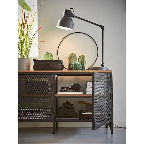 イケア（IKEA） テレビ台 ブラック 150x36x54cm big30339293 FJALLBO