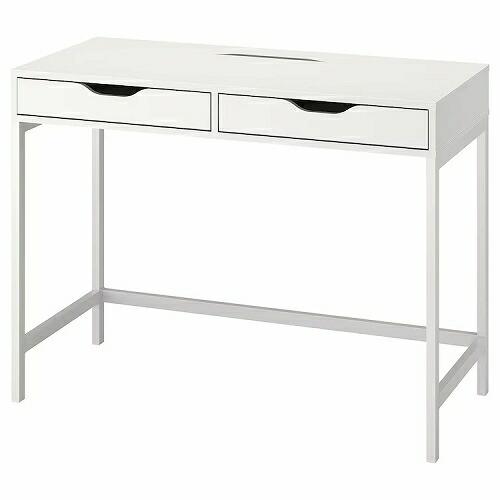 イケア（IKEA） デスク ホワイト 白 100x48cm big30473559 ALEX