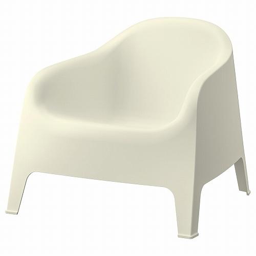 イケア（IKEA） アームチェア 屋外用 ベージュ big30575812 SKARPO