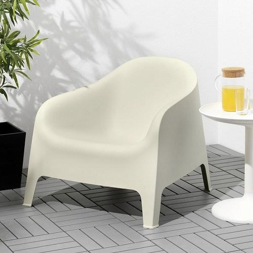 イケア（IKEA） アームチェア 屋外用 ベージュ big30575812 SKARPO