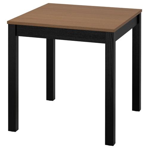 イケア（IKEA） テーブル ブラック/ブラウン 80x74 cm big30600798