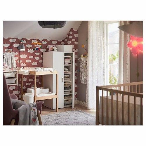 イケア（IKEA） おむつ替え台 ビーチ ホワイト 白72x53cm big40519156 