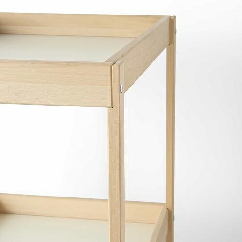 イケア（IKEA） おむつ替え台 ビーチ ホワイト 白72x53cm big40519156