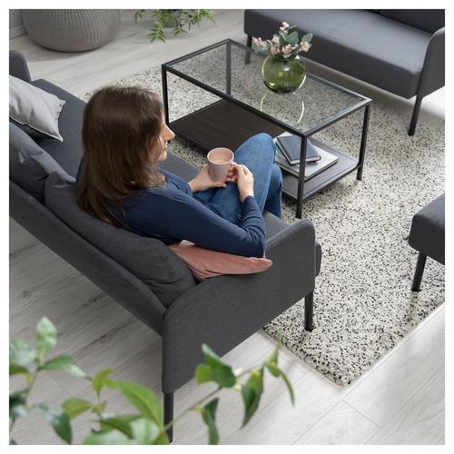 イケア（IKEA） 3人掛けソファ クニーサ ダークグレー big40595937