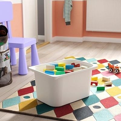 イケア（IKEA） 収納コンビネーション ホワイト ホワイト マルチカラー