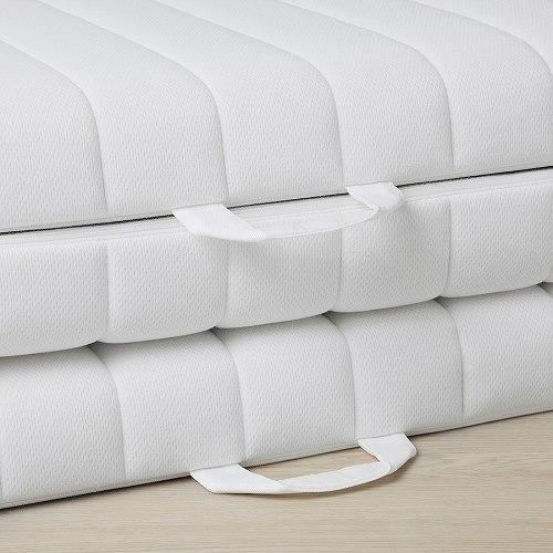 イケア（IKEA） ココヤシ繊維マットレス かため ホワイト 90x200cm