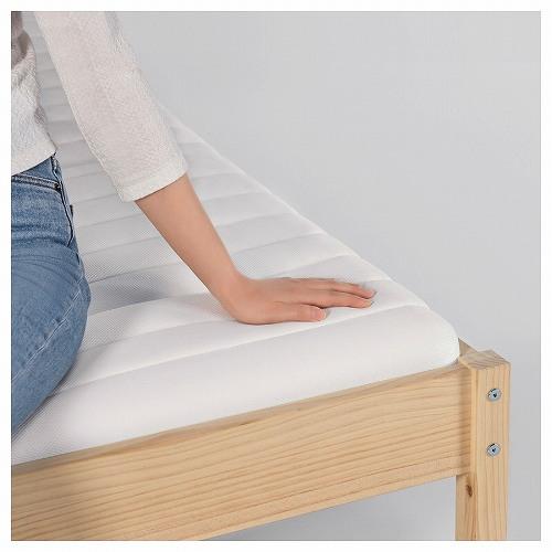IKEAマットレス90x200cm イケア（IKEA） ココヤシ繊維マットレス かため ホワイト 90x200cm