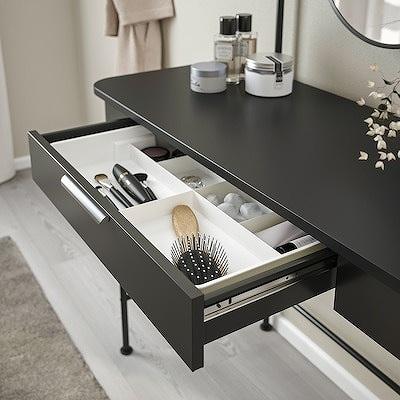 Ikea ドレッサー　黒 イケア（IKEA） ドレッサー チャコール 100x42cm big60570224