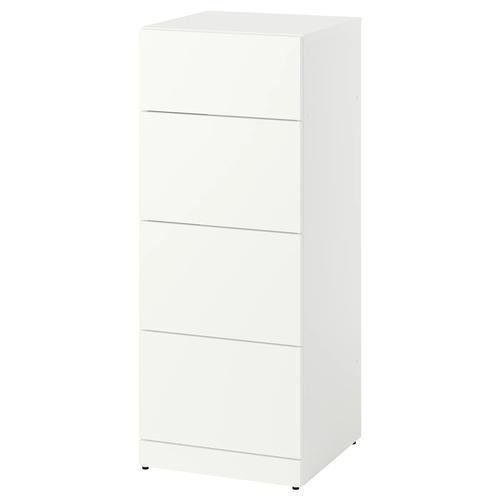 イケア（IKEA） チェスト（引き出し×4） ホワイト 40x 42x100cm