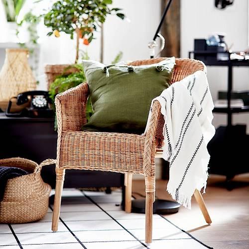 イケア（IKEA） チェア 籐 竹 big70158134 AGEN アーゲン : 株式会社