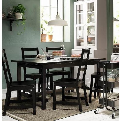 イケア（IKEA） チェア ブラック 黒 big70369546 NORDVIKEN ノルド
