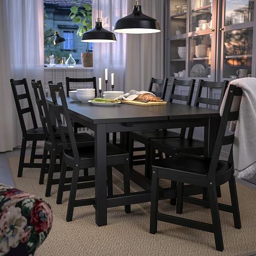 イケア（IKEA） チェア ブラック 黒 big70369546 NORDVIKEN ノルド